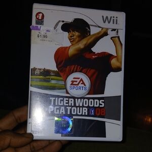 EA Sports Tiger Woods PGA Tour 08 for Wii - Red